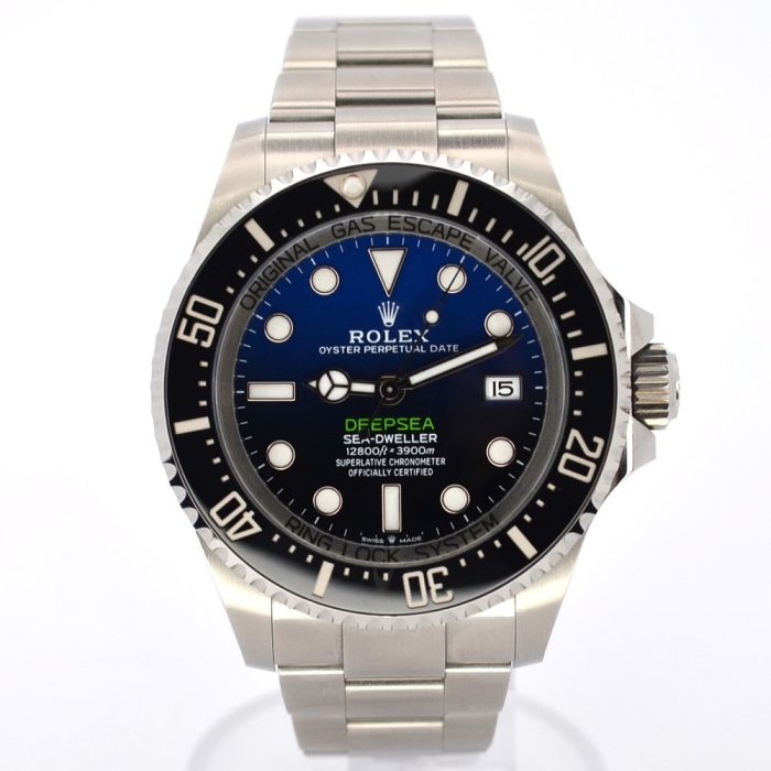 Προϊδιόκτητο Ρολόι Sea-Dweller Deepsea Blue Dial 136660 - Rolex